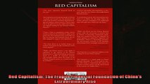 For you  Red Capitalism The Fragile Financial Foundation of Chinas Extraordinary Rise