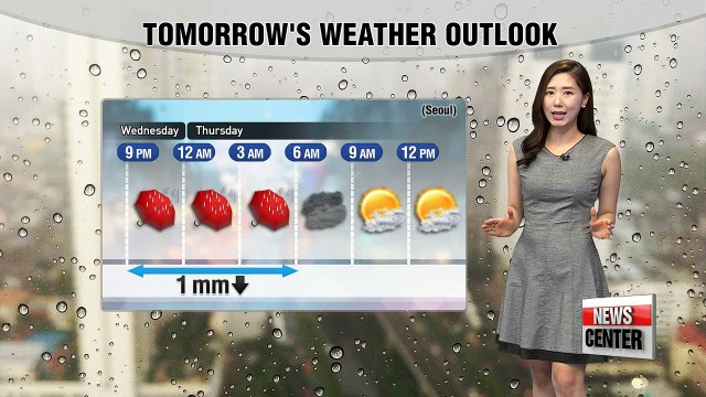 Rain to linger until tomorrow morning