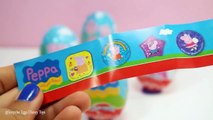 Kinder Surprise Eggs Peppa Pig,  Surprise Eggs Peppa Pig Game, Peppa pig toy