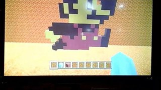 How to make an 8-bit Mario in Minecraft ( GONE WRONG ) ( GONE SEXUAL )