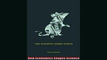 For you  How Economics Shapes Science