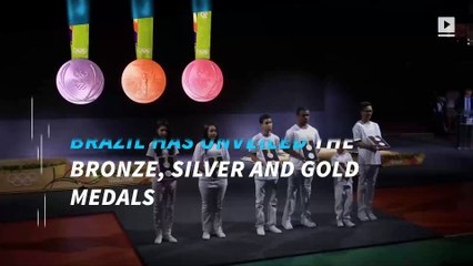 Rio 2016 Olympic medals unveiled!