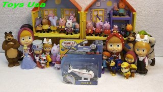 Thomas and Friends, Harold Meets New Friends Peppa Pig, Маша и Медведь, Dora the Explorer