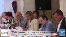 SAINT-THIBERY - AGGLO CAHM - 2016 - ( 2 ° partie )  Retour en VIDEO sur le CONSEIL D'AGGLOMERATION du LUNDI 13 JUIN 2016