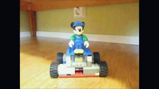 Lego- Mickey Mouse and bear figthting