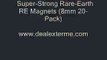 Super-Strong Rare-Earth RE Magnets (8mm 20-Pack)