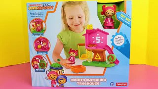 Team Umizoomi Treehouse LEARN TO COUNT with Peppa Pig Batman Spiderman Frozen Elsa amp Barbie