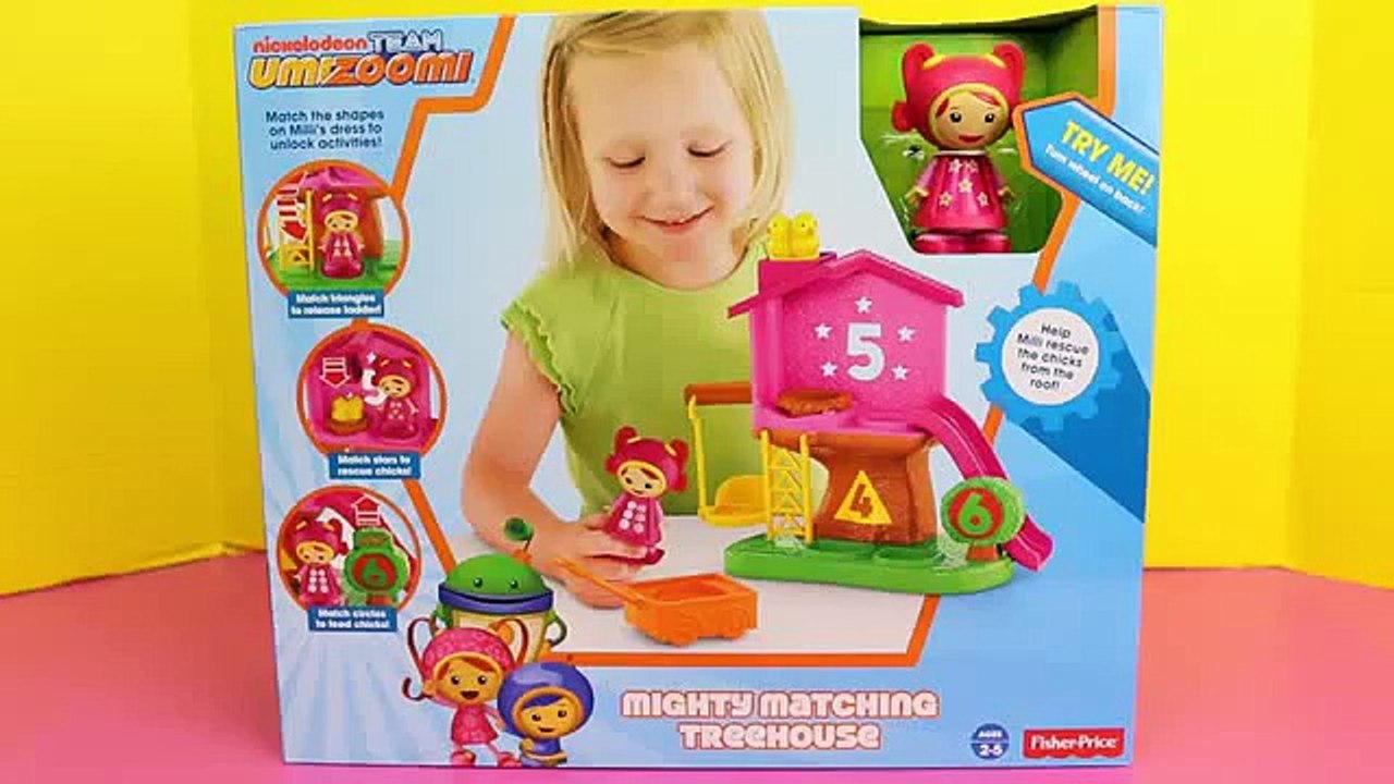 Team Umizoomi Treehouse LEARN TO COUNT with Peppa Pig Batman Spiderman Frozen Elsa amp Barbie