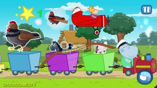 Peppa Pig English | Peppa Pig Train | Kids Airport Adventures | ChuChu GamesTV