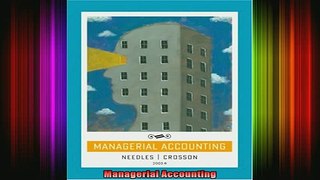 READ book  Managerial Accounting Full Free