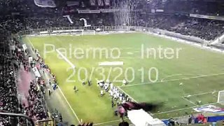 Palermo - Inter 20 MArzo 2010 - Ingresso giocatori