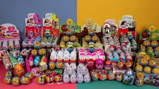 Toy Surprise Eggs Peppa Pig / Peppa and George play with toys opening surprises / SET for kids