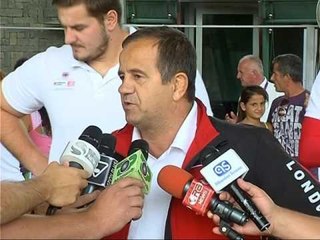 DELEGACIONI OLIMPIK KTHEHEN NE TIRANE PAS PARAQITJES SE TURPSHME LAJM