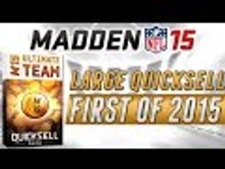 madden 15 ultimate team large quicksell pack opening - clutch pull???