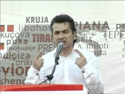 ALEANCA KUQEZI PROTESTE NE QYTETIN STUDENTI KUNDER POLITIKES SE VJETER LAJM