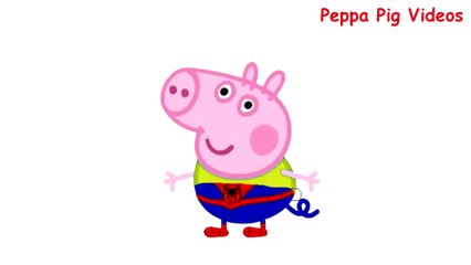 Peppa Pig em Português Alexander Baby Spiderman Hombre Aranha