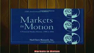 For you  Markets in Motion