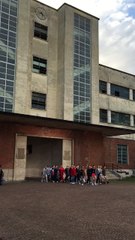 The finale of the Gosha Rubchinskiy show at Pitti Uomo 90. Follow us on Snapchat too: voguehommes.