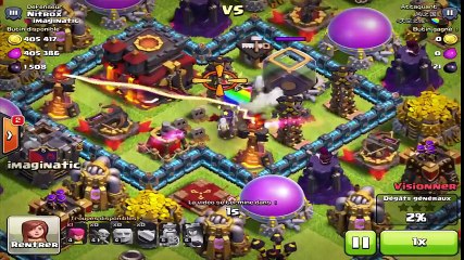 TOP 5 Attaques Epiques !   Clash Of Clans Français