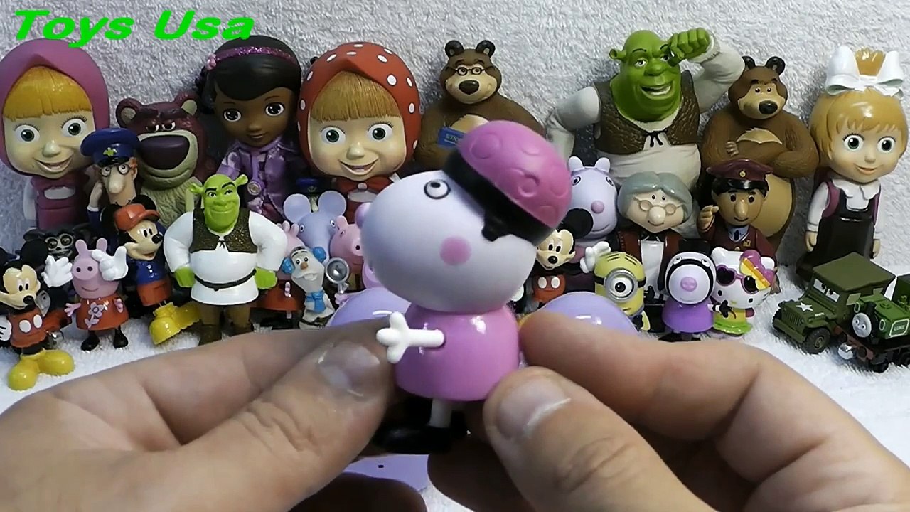 6 Surprise Eggs Peppa Pig, Minecraft, Planes Fire & Rescue, Mickey Mouse, Cars, Mickey Mouse Goofy