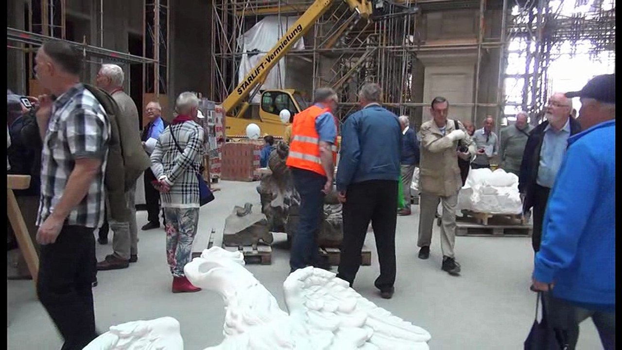 'Tage der offenen Baustelle' am Berliner Stadtschloss
