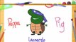 GEORGE - NINJA?? TURTLES TMNT Peppa Pig en español Tortugas Ninja Animation Cartoon for Kids
