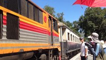 Train at River Kwai Bridge, Kanchanaburi