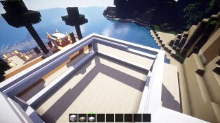 Minecraft - Modern House Building With Fuzz Buzz