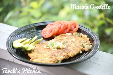 (Desi Recipe) Masala Omelette مصالحہ آملیٹ *Farah's Kitchen* - Season 2 Episode 24