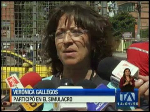 Continúan simulacros de evacuación ante desastres naturales