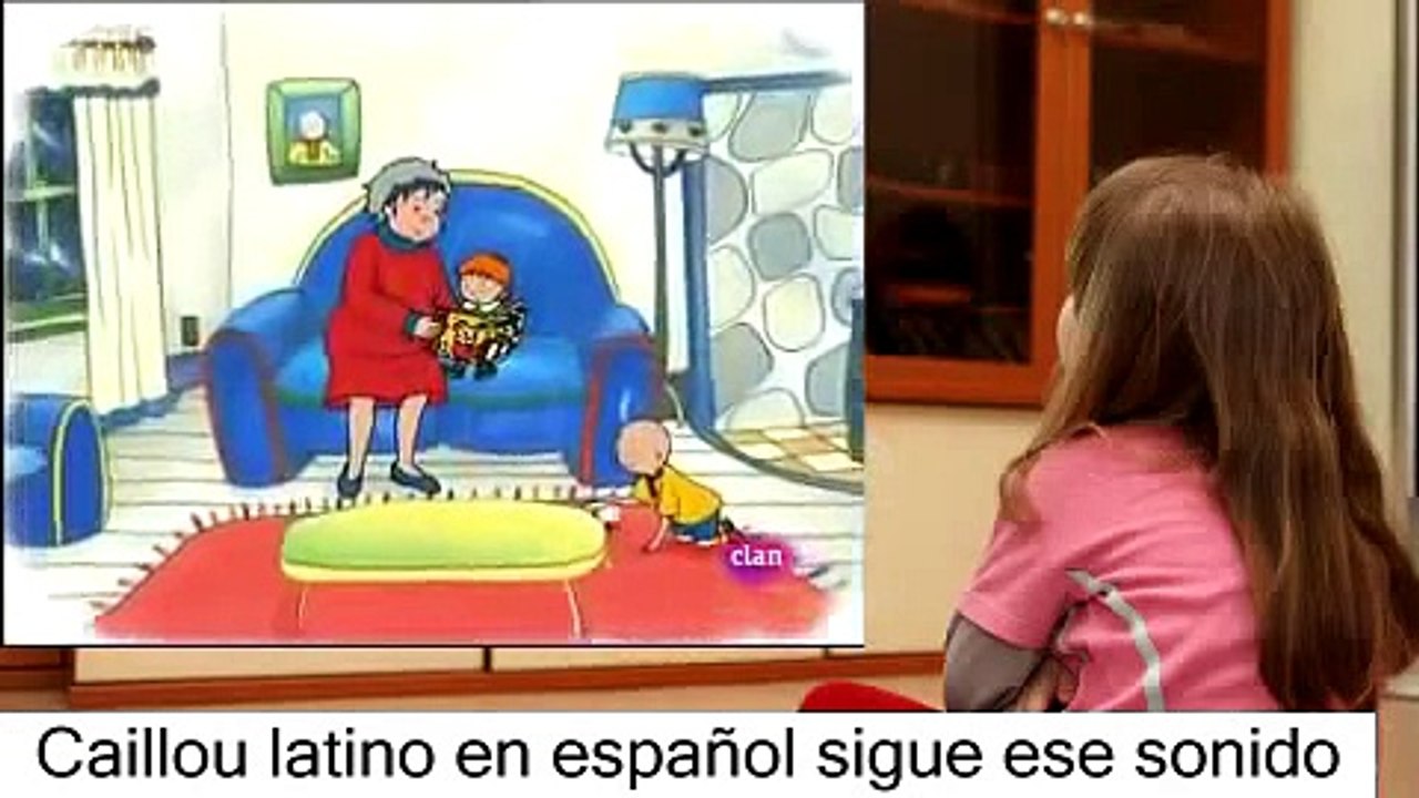 Caillou latino en español sigue ese sonido