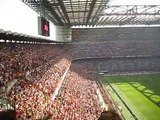 Milan-Roma 2-3 (24/05/09) - Esultanza per il gol di Ambrosini
