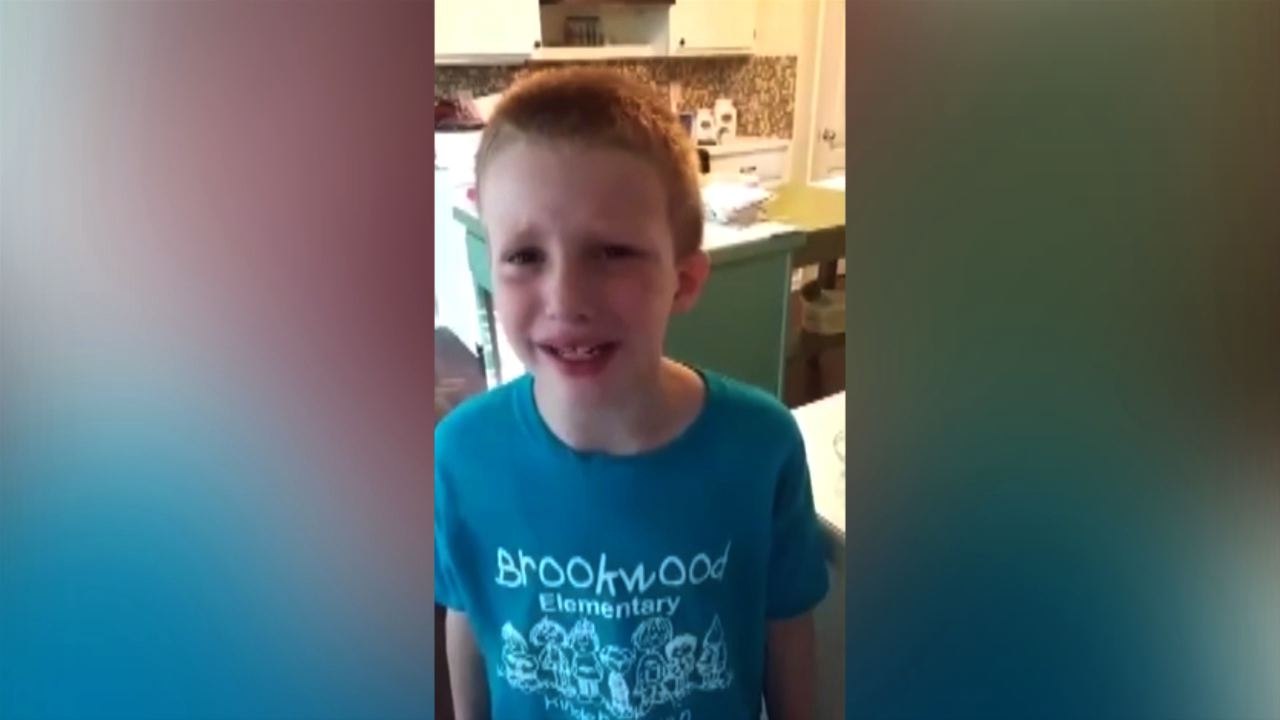 This Boy Really Hates Tomatoes