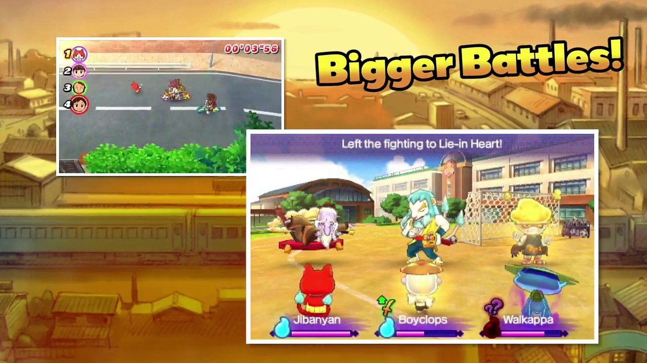 Trailer de Yokai Watch 2 sur Nintendo 3DS