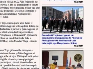 OPOZITA NE MAQEDONI SHQIPTARET TE ZHGENJYER NGA TAKIMI I TOPIT ME AHMETIN LAJM