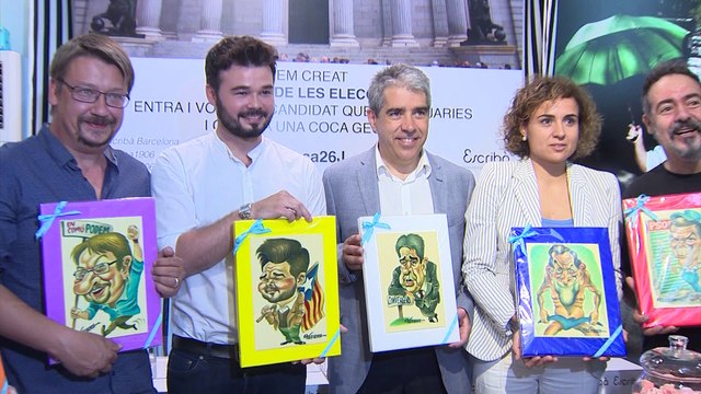 Rajoy, Sánchez o Rivera ya tienen su coca de San Juan