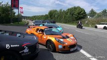 Exotic Cars Accelerating!! Novitec F12, Bugatti Veyron, McLaren P1, Capristo Aventador