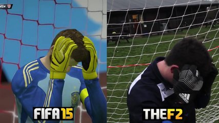 The F2 vs FIFA15 ! Epic Battle: Ronaldo+Bale vs Billy+Jeremy !!!