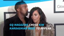 Kim Kardashian appears on Her First GQ Cover