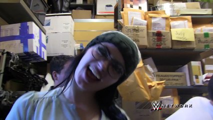Paige, Charlotte and Sasha Banks cause shenanigans at Hot Topic