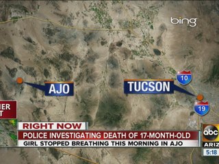 Police investigating death of 17-month-old