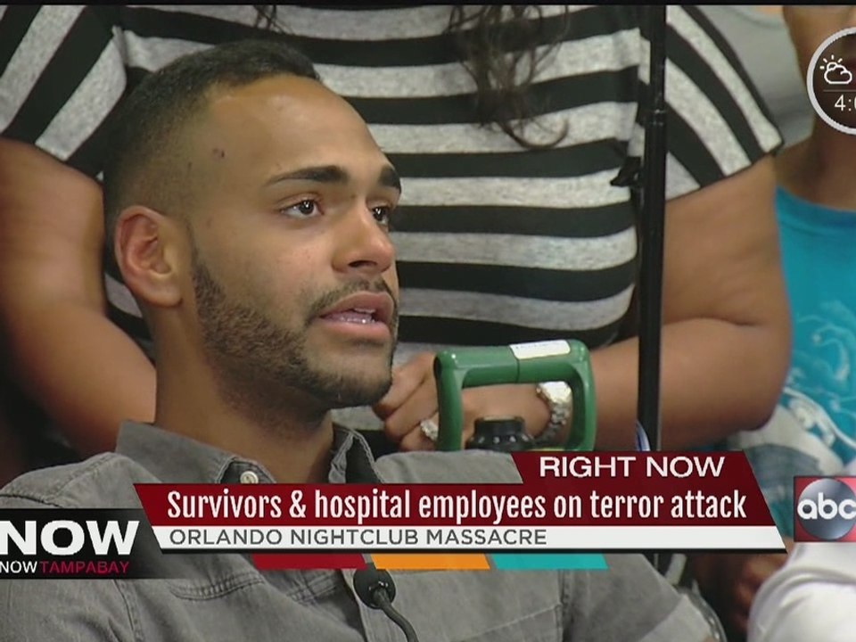 Survivors and hospital employees discuss Orlando mass shooting