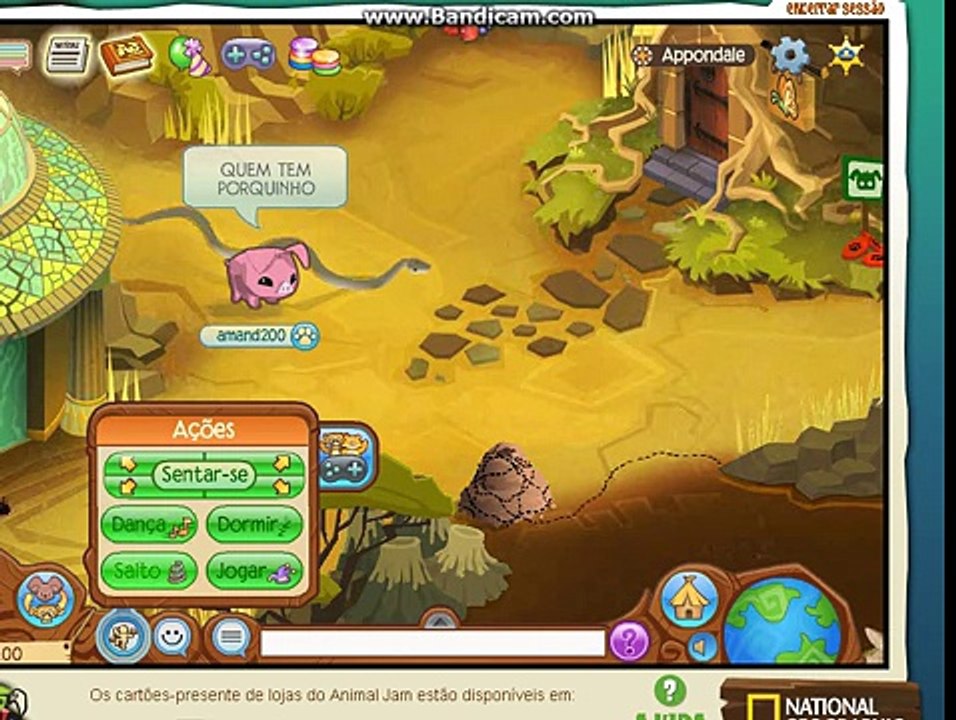 animal jam: SOU A PEPPA PIG!