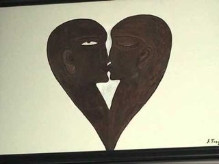 EKSPOZITE PERSONALE PIKTORI ADRIAN TRAGA EKSPOZON PORTRETE NE DURRES LAJM