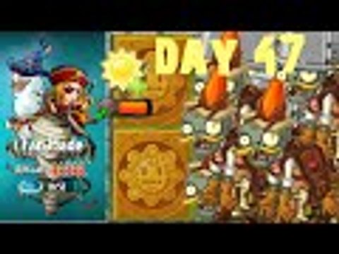 Plants vs. Zombies 2 - Fan Made World by OyKus - Level 47 (Produce Sun, Defeat 120 Zombies in Time)