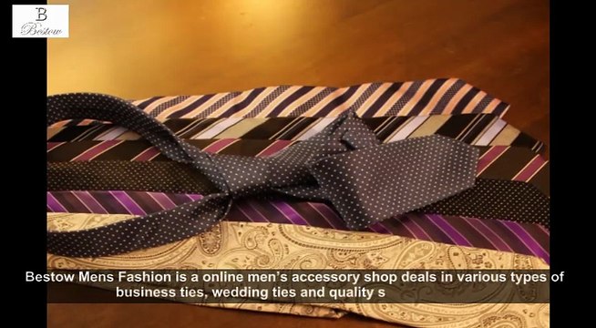 Order Silk Mens Ties Online- Bestowneckties.ca