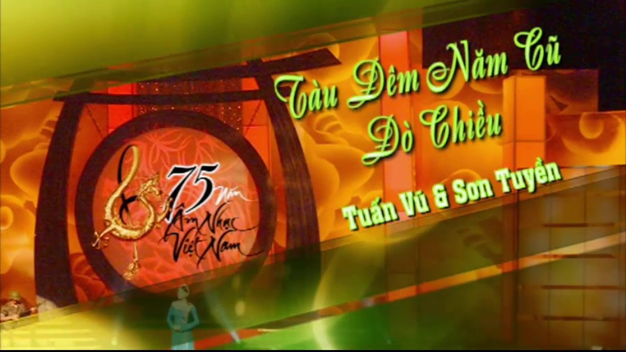 Karaoke LK Tàu Đêm Năm Cũ & Đò Chiều - Tuấn Vũ & Sơn Tuyền