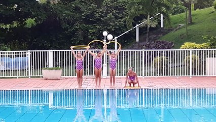 Natation synchronisee Lilou 1