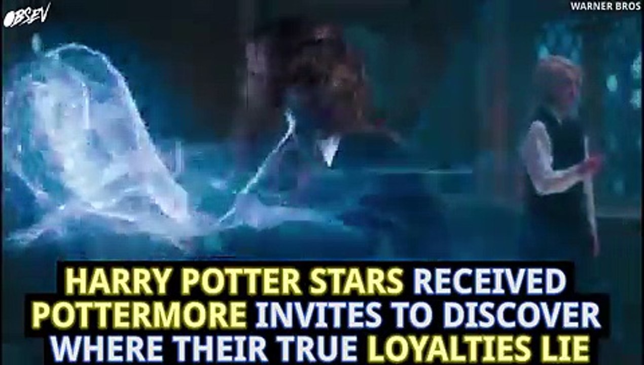 Harry Potter Stars Get Sorted Into Hogwarts Houses