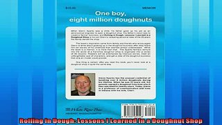 Enjoyed read  Rolling in Dough Lessons I Learned in a Doughnut Shop